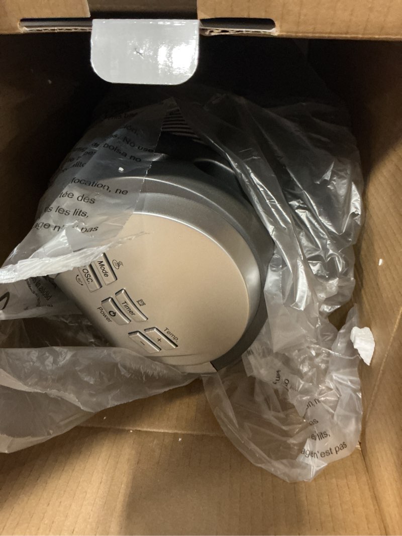 Condition photo showing Good Condition for Comfort Zone Portable 1500W Ceramic Oscillating Digital Tower Space Heater