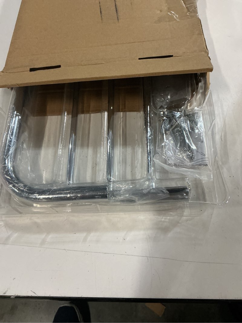 Condition photo showing New/Like New for 18 Inch Bathroom Towel Rack Towel Bar Towel Shelf Chrome Stainless Steel and Zinc Alloy Wall Mount 1pc for House Lavatory and Hotel Chrome 18 Inch