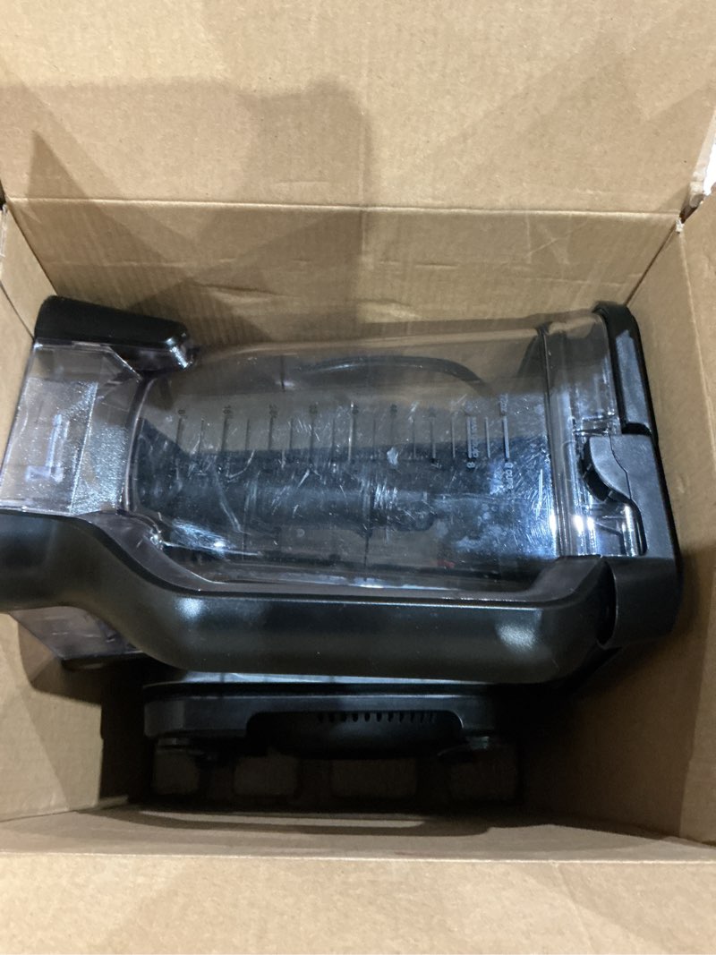Condition photo showing As Is for ninja professional plus blender | max power smoothie blender, ice cream maker, frozen drink mixer & margarita machine | 3 auto iq™ presets, 1400 w, 72oz total crushing pitcher | dark grey, bn701 72 oz. blender + total crushing pitcher