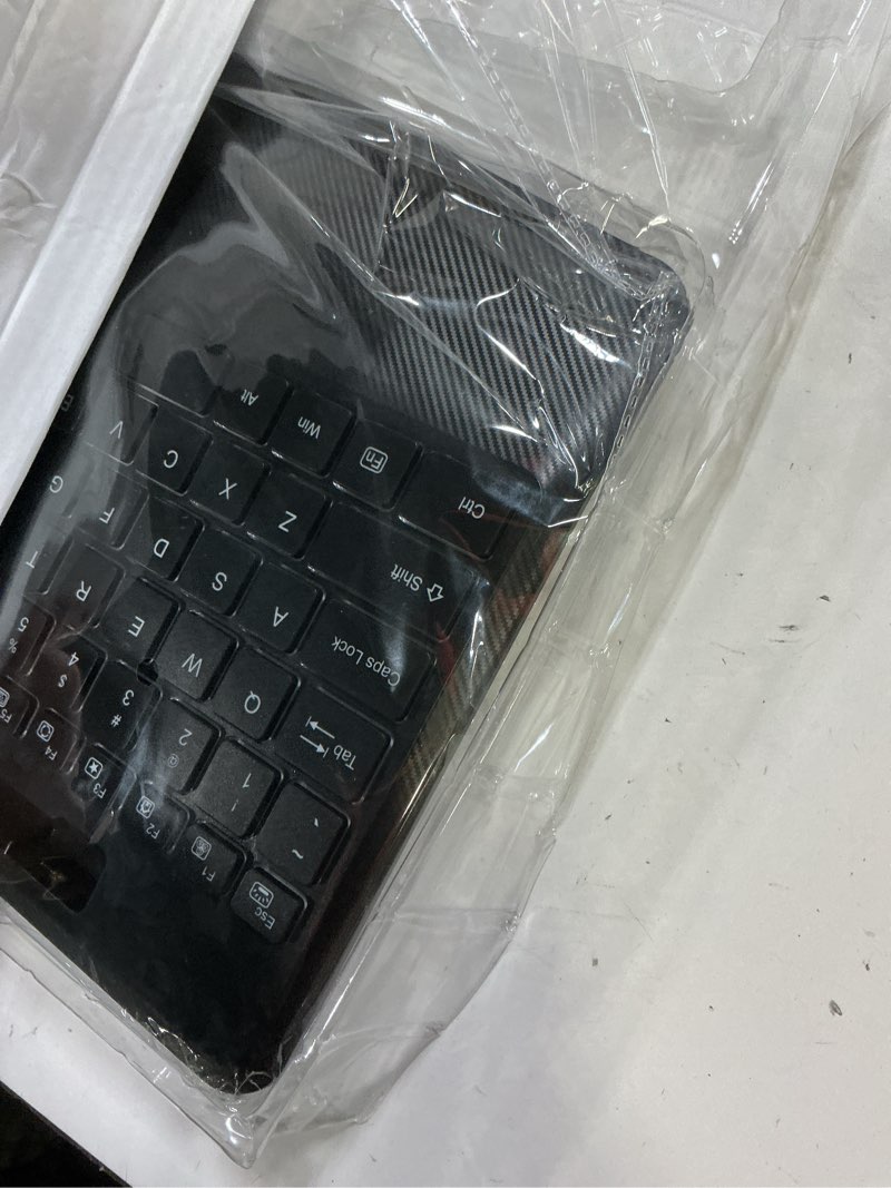 Condition photo showing Good Condition for wireless keyboard and mouse backlits, wrist rest, led mouse, rechargeable ergonomic keyboard with phone holder, silent light up combo for computer, mac, pc, laptop, chromebook (black)