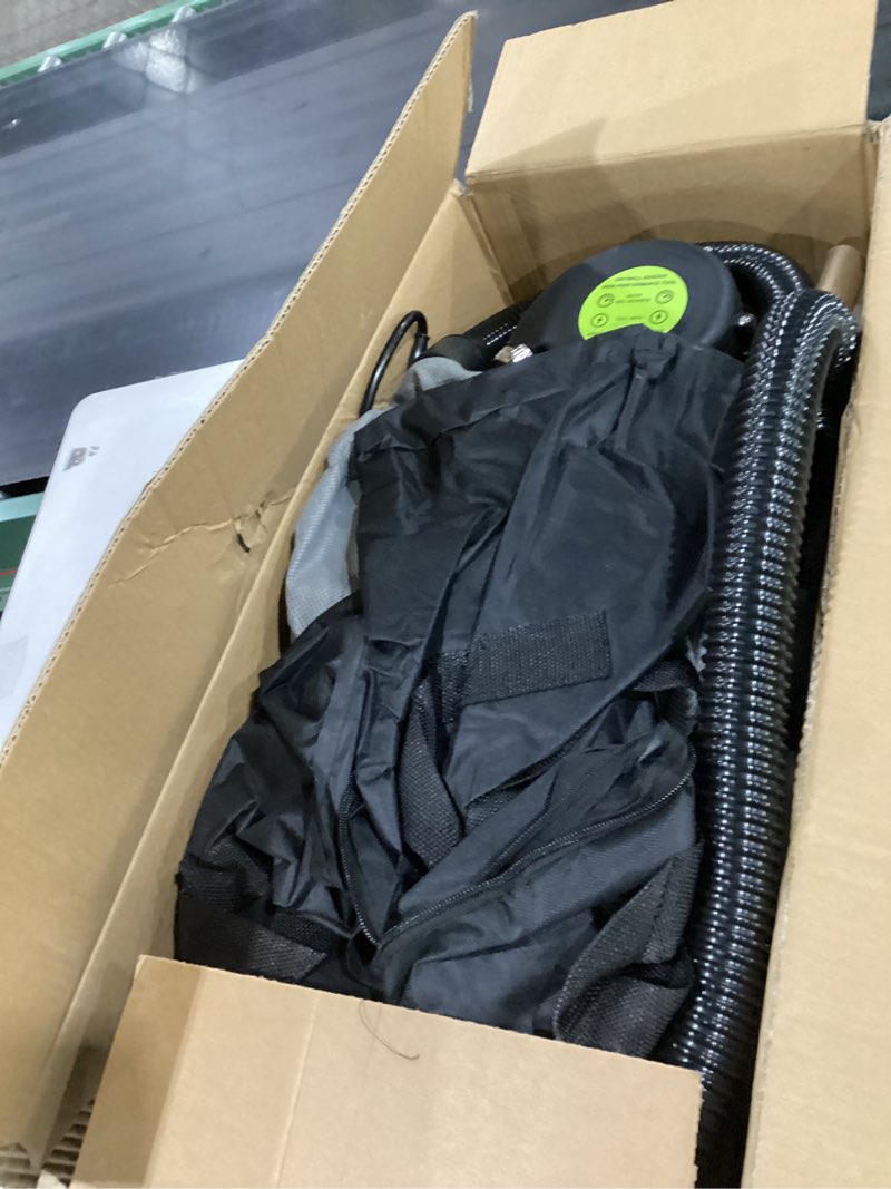 Condition photo showing Good Condition for Drywall Sander, 2025 Upgraded 8-Amp Popcorn Ceiling Removal Tool with 7 Variable Speed 800-1800RPM, Drywall Sander with Vacuum Dust Collector with Extendable Handle, LED Light,12pcs Sanding Discs,Blue Dark Blue