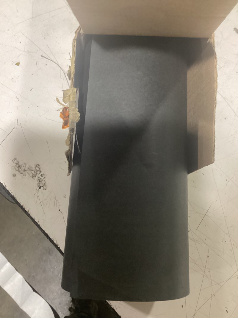 Condition photo showing Good Condition for perkhomy black wrapping paper roll kraft paper for gift bulletin board craft art bouquet flower packing moving shipping floor covering table (black, 17.5" x 80') black 17.5" x 80'