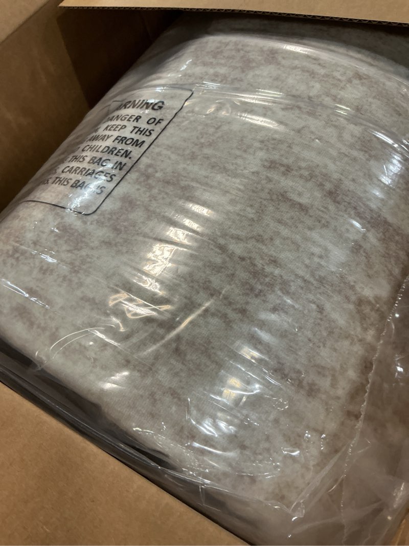 Condition photo showing New/Like New for 9x12 area rugs for living room: washable large vintage floral rug low pile non-slip boho carpet for bedroom dining home office (beige, 9'x12') beige 9' x 12' (rectangular)