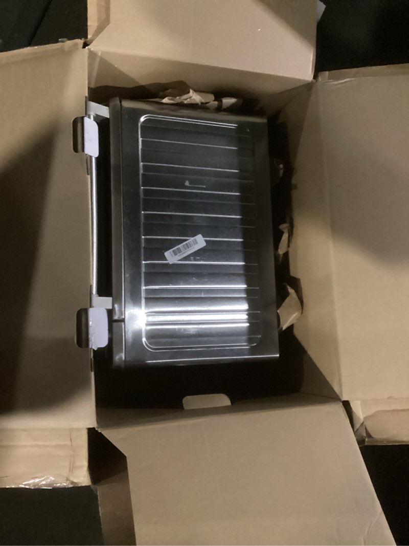Condition photo showing As Is for breville bov900bss smart oven air fryer pro and convection oven, brushed stainless steel