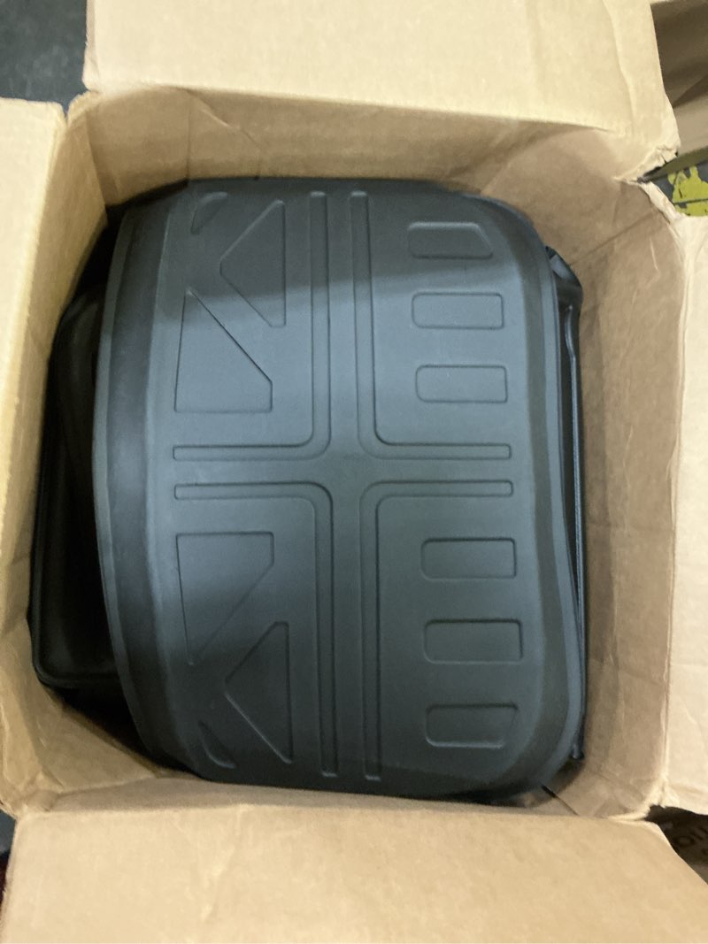 Condition photo showing Good Condition for floor mats & cargo liner for 2025 2026 jeep wagoneer s 4xe ev(non fuel),all weather protection accessories custom full set liners include 1st & 2nd row automotive floor mats tpe slush car mats 2025-2026 jeep wagoneer s 4xe ev