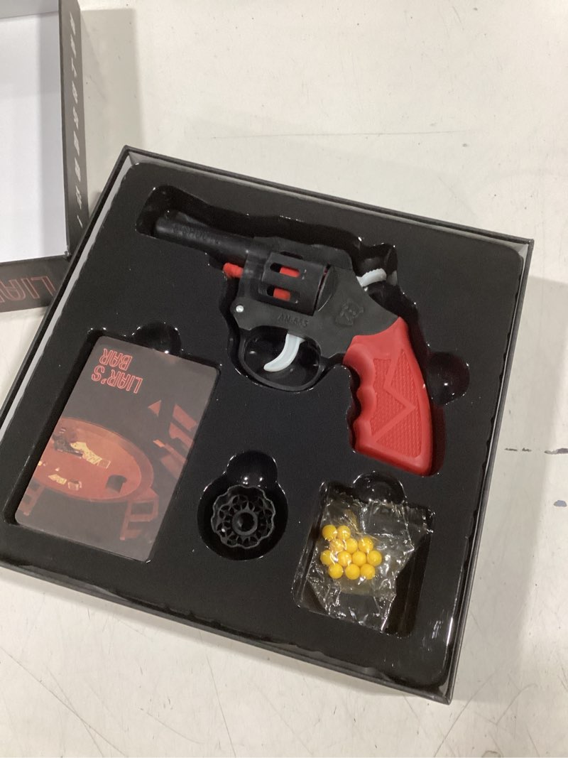 Condition photo showing Good Condition for Liar's Bar Social Strategy Card Game - 20 Expertly Crafted Cards Cards with Themed Props for Holiday Parties, Family Reunions