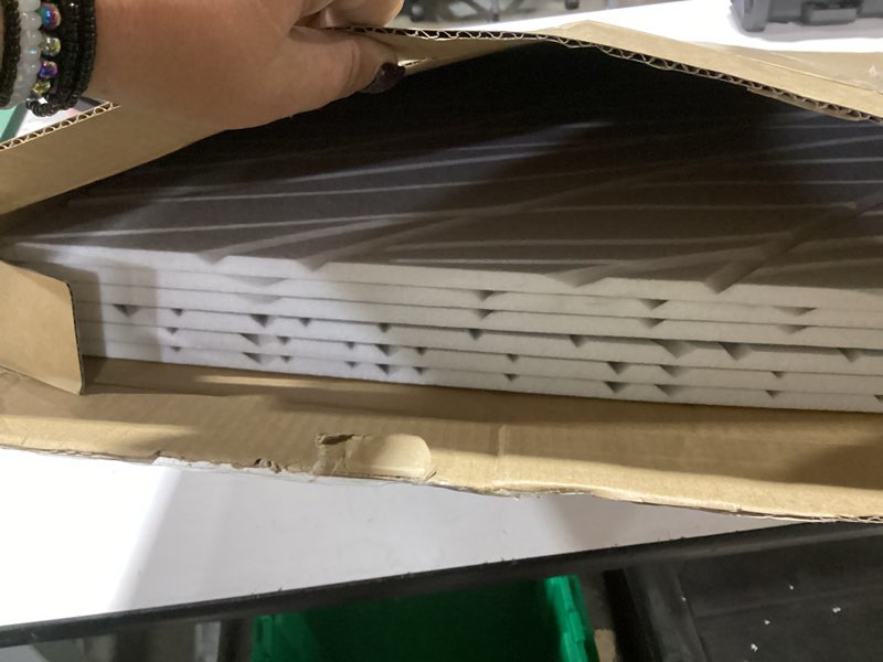 Condition photo showing New/Like New for minimalist acoustic panels, 23.6" x 23.6" x 0.36", 6 pack