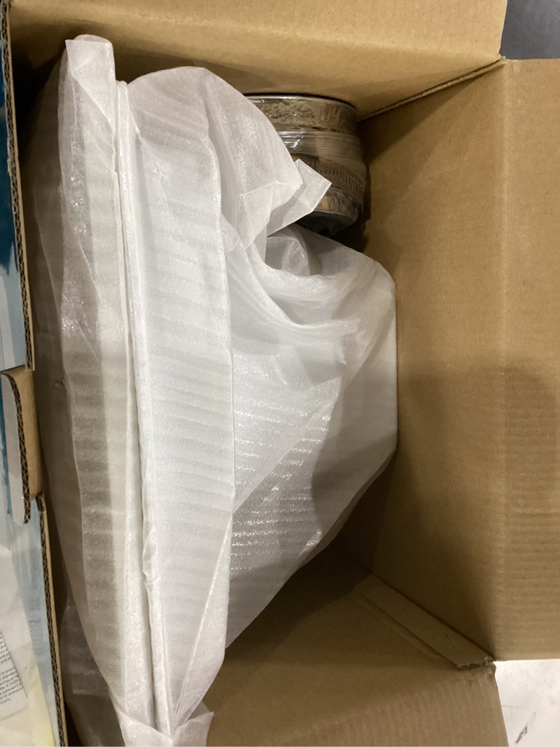 Condition photo showing New/Like New for (not tested)feiton bathroom exhaust fan with led light, 110 cfm 1.0 sones ultra quiet ceiling ventilation fan, fits standard 8x8 inches ceiling cutout, 6500k daylight, built-in junction box, square, 4 inch duct white1