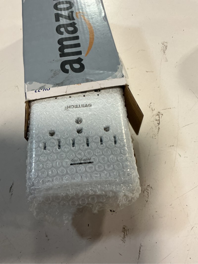 Condition photo showing Good Condition for oviitech multi outlet wall mount adapter surge protector with 4 (4.2 amp) usb charging ports,3 outlet extender socket plugs,white,etl certified.