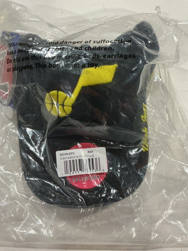 Utah Jazz NBA Officially Licensed Women's Adjustable Hat Girlfriend Icon Black