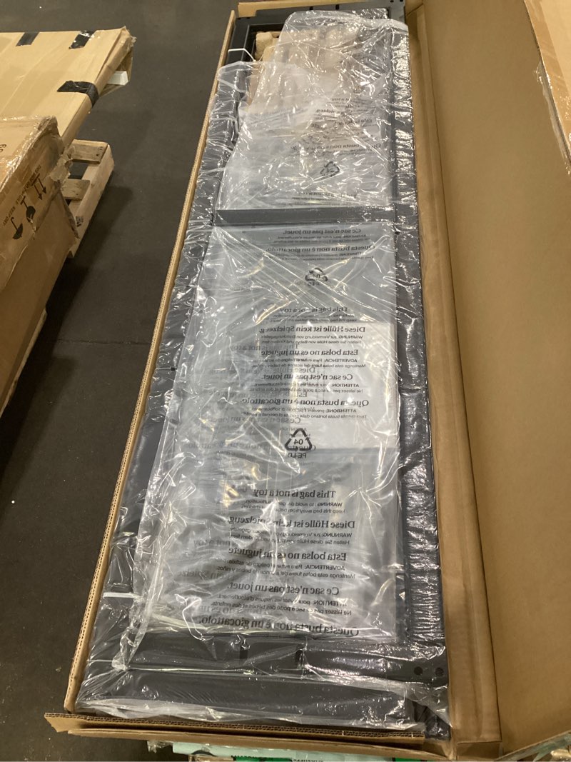 Condition photo showing Good Condition for best price mattress 14 inch metal platform beds w/ heavy duty steel slat mattress foundation (no box spring needed), queen, black queen 14 inch black bed frame