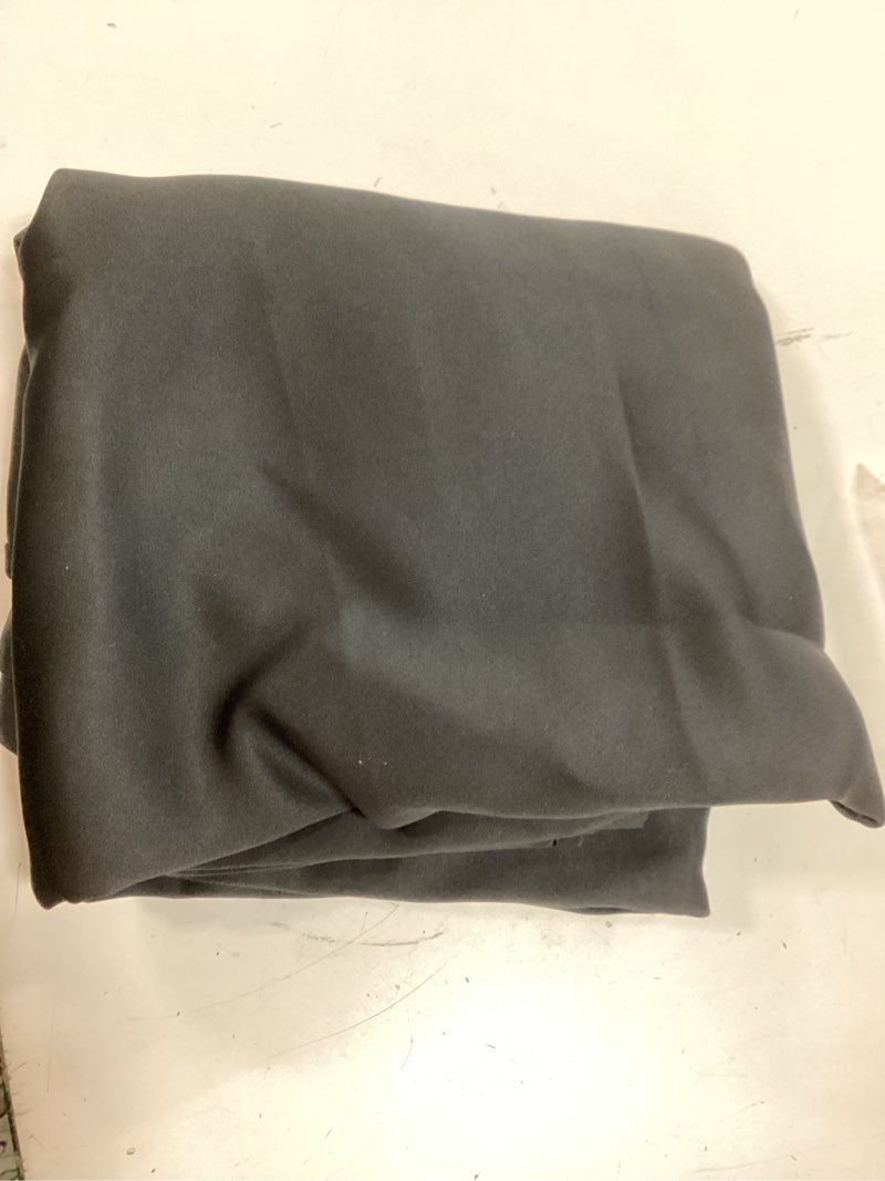 Condition photo showing Good Condition for nicetown blackout curtain for sliding door, patio door curtains, thermal insulated wide drapes/draperies for bedroom (black, 70 by 84 inches,) black 70"w x 84"l (pack of 1)