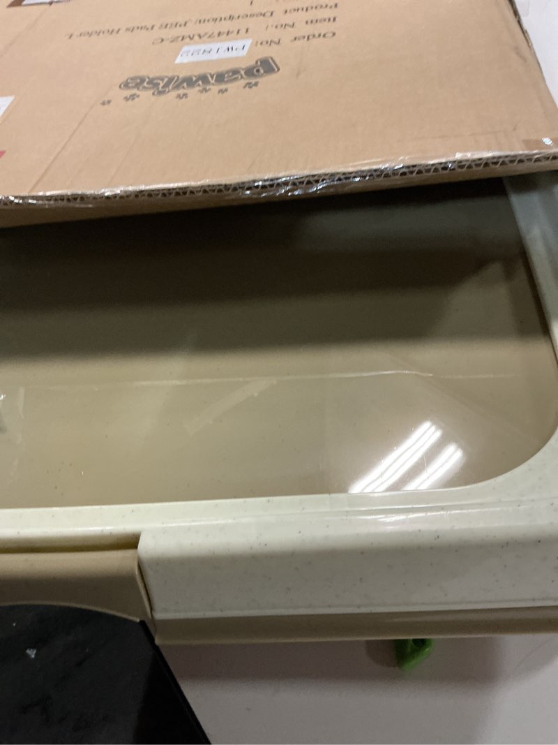 Condition photo showing Good Condition for Pawise Dog Pee Pad Holder for Puppy, Puppy Pad Holder Tray, Pet Training Pee Pad, Indoor Potty Tray for Senior Dogs, Dog Toilet for Newborn Puppies, 23.5" x 23.5"