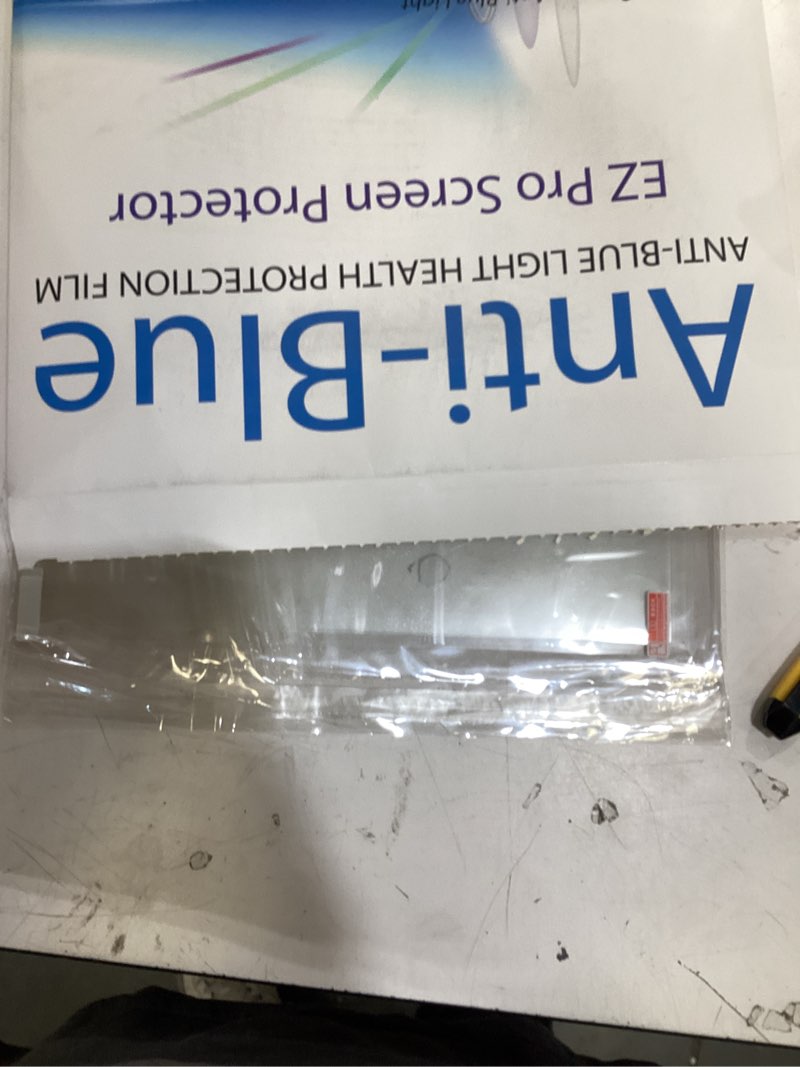Condition photo showing Good Condition for premium anti blue light and anti glare screen protector (3 pack) for 24 inches widescreen desktop monitor. filter out blue light and relieve computer eye strain to help you sleep better 24 inch diagonal (20.9" width x 11.8" height)