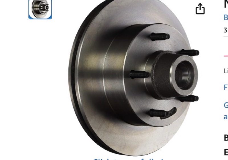 Motorcraft BRR179 Brake Rotor