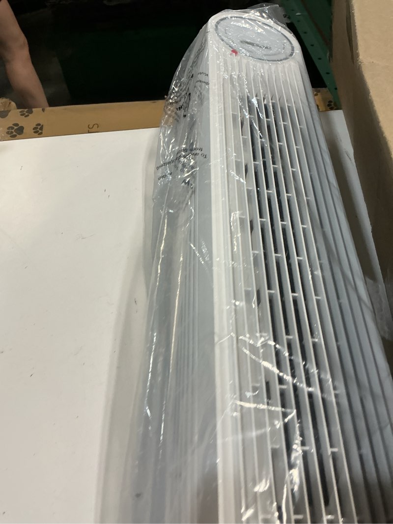 Condition photo showing Good Condition for dreo tower fan for bedroom, 42 inch 120° oscillating fan, 25db quiet dc motor, 28ft/s velocity bladeless standing fan with 12 speeds, 4 modes, 12h timer cooling fans for home, living room