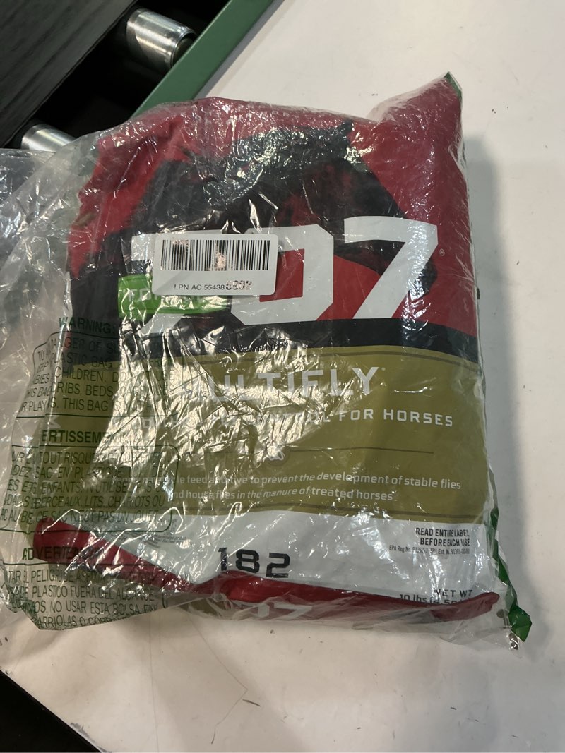 Condition photo showing Good Condition for formula 707 multifly feed-thru fly control pellets for horses - palatable & safe fly population reduction (10 lb bag - 182 servings)