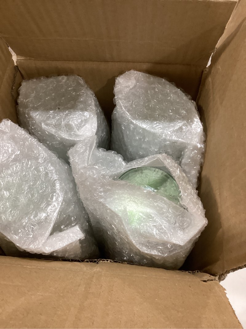 Condition photo showing Good Condition for Glowserve 100 Pack Plastic Cups Disposable 12 oz Green Plastic Cups for Cold Drinks Party, Drinking 