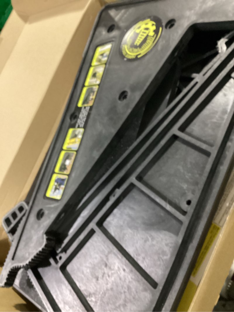 Condition photo showing As Is for stable platform ladder leveler - ladder levelers for extension ladders with storage for uneven surfaces (standard version)