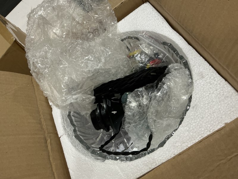Condition photo showing Good Condition for cvkash plug in glass pendant light fixture black vintage adjustable chandelier hanging ceiling light for farmhouse hallway bedroom foyer kitcken dining room island. black2