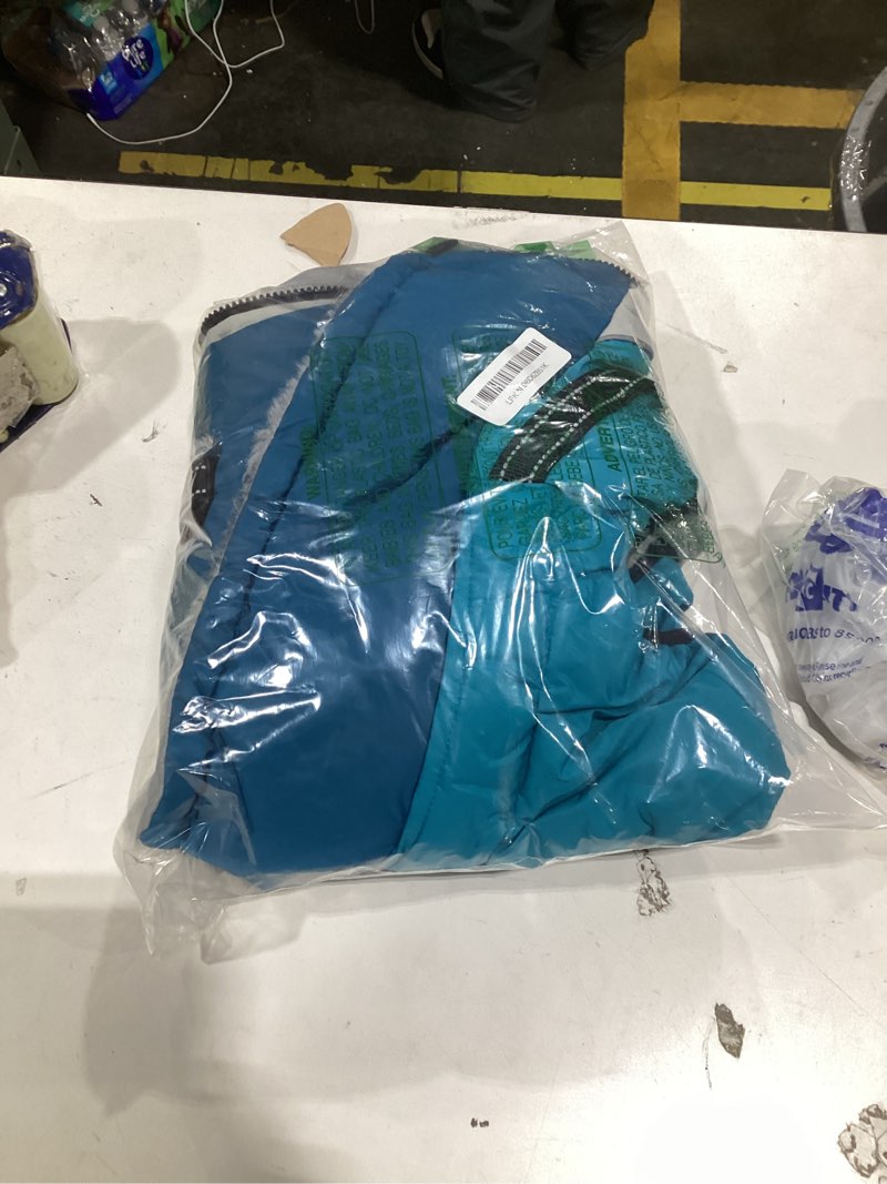 Condition photo showing Good Condition for sunfura dog coat, warm dog jacket with harness built in, waterproof pet winter coat snowsuit with zipper, reflective fleece jacket for extra large dogs, weimaraner, turquoise xxl xx-large turquoise