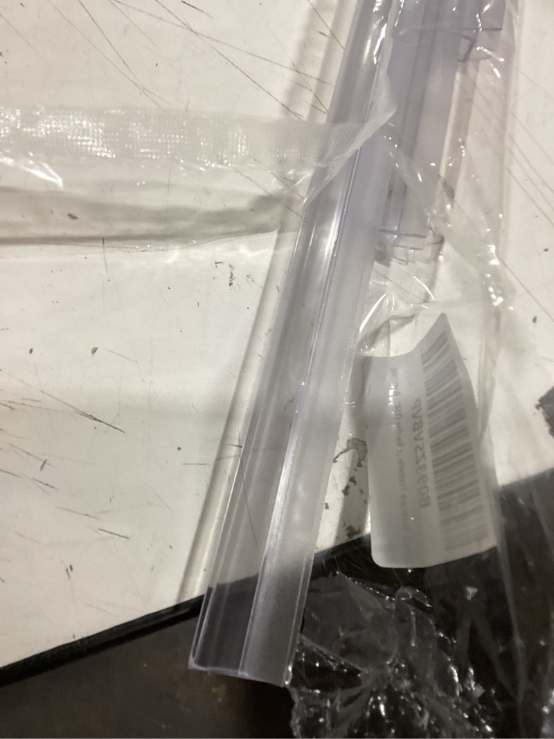 Condition photo showing Good Condition for 2-Pack Butecare Frameless Shower Door Bottom Seal for Glass Doors – Stop Shower Leaks and Create a Water Barrier (1/4” x 39”) Bottom sweep -1/4''