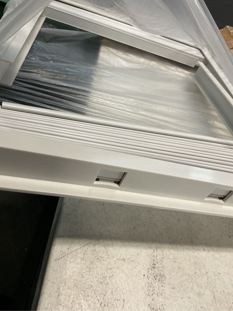 Condition photo showing Good Condition for lbg products window air conditioner side panel and frame set,ac accordion filler kit,fits most 5000btu window air conditioners, ac side panels with frame