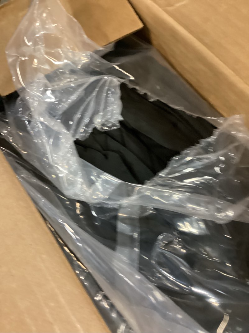 Condition photo showing Good Condition for taimit black full size comforter set - 7 pieces, bed in a bag bedding sets with all season soft quilted warm fluffy reversible comforter,flat sheet,fitted sheet,2 pillow shams,2 pillowcases full black
