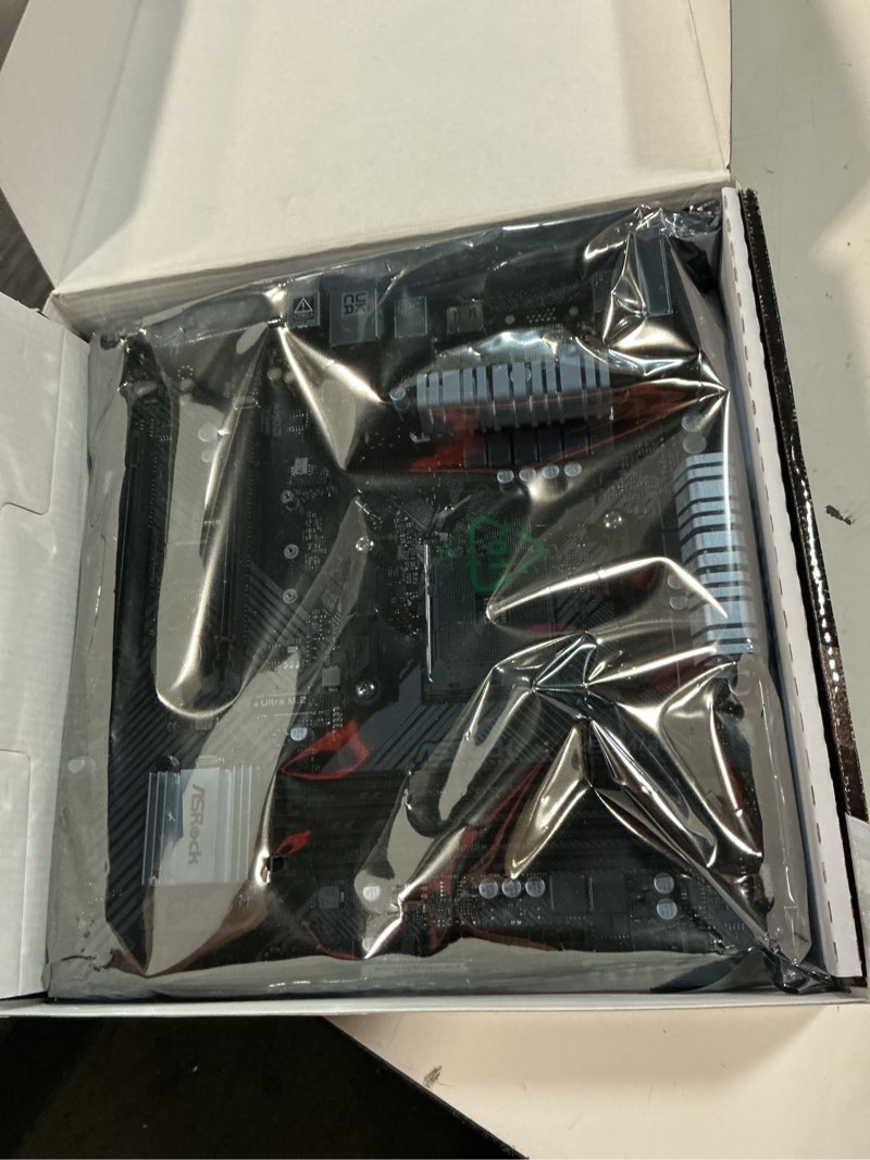 Condition photo showing Good Condition for asrock b450m/ac r2.0 am4 amd promontory b450 sata 6gb/s micro atx amd motherboard