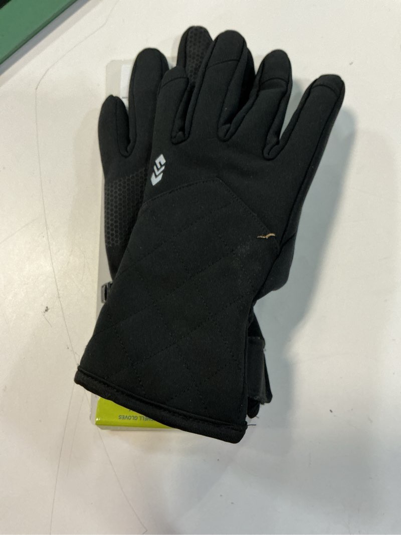 Condition photo showing Good Condition for free country women s touchscreen compatible insulated warm softshell glove (black  s/m)
