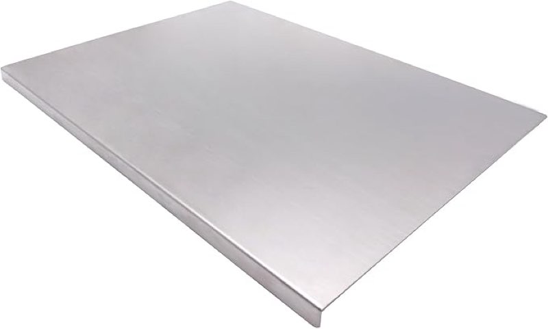 billamb stainless steel cutting boards for the kitchen, suitable for meat, fruits, vegetables, bread, and baking large-sized cutting boards