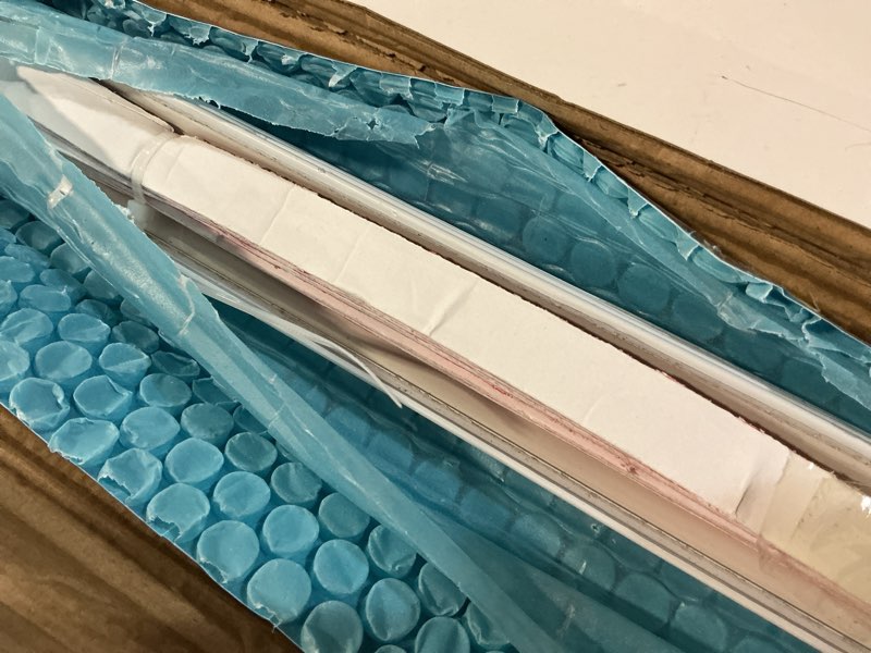 Condition photo showing Good Condition for 1x1x48 inches 304 stainless steel white wall corner guards (5-pack) heavy duty rounded corner protector, smooth folded edge design for wall protection stainless steel slab 1x1x48 inches white 5