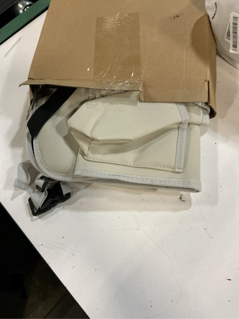 Condition photo showing Good Condition for gmq back seat car organizer 1 pack,backseat organizer with tray,multifunctional car seat back storage box with foldable tablet holder (beige, plain weave) beige plain weave