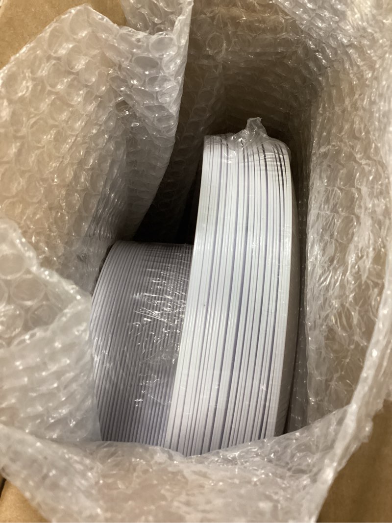 Condition photo showing New/Like New for 60pcs Heavy Duty Christmas Plastic Plates for 30 Guests, Christmas Plates Disposable Includes 30 Blue and Silver Dinner Plate with Snowflakes and 30 Dessert/Salad Plate