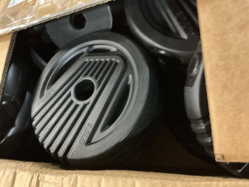 Condition photo showing Good Condition for adjustable dumbbell set, 10/20/30/45/70/90lbs free weight set with connector, 5 in1 dumbbells set used as barbell, kettlebells, push up stand,weight plate, fitness exercises for home gym suitable men/women 45lb(22.5lb pair)