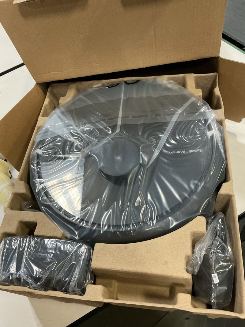 Condition photo showing Good Condition for iRobot Roomba 104 Vac Robot Vacuum - Intense Power-Lifting Suction, Smart & Fast Home Mapping, Ideal for Pet Hair, LiDAR Navigation, Multi-Surface Cleaning, Cleans in Neat Rows, Self-Charging