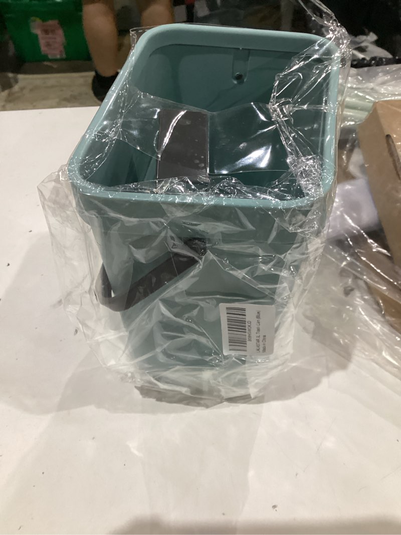 Condition photo showing As Is for lalastar compost bin kitchen, small compost bin for kitchen, countertop compost bucket with lid, odorless hanging trash can for rv/office/dog, mini food waste bin for countertop, 3l/0.8 gal, blue blue 3l-lift