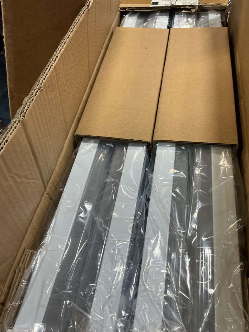 Condition photo showing Good Condition for ANTLUX 4FT LED Wraparound Light Fixture 50W Ultra Slim LED Shop Lights for Garage, No Glare, 5500 Lumens, 5000K, 4 Foot Flush Mount Office Ceiling Wrap Light for Workshop Kitchen, 4 Pack 5000K 4FT