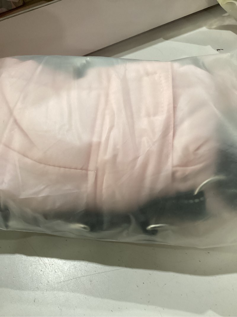 Condition photo showing New/Like New for AOFITEE Small Dog Coat, Dog Winter Coat with Harness Built in, Warm Dogs Jacket with Zipper & Polar Fleece Collar, Waterproof Pet Snow Jacket Snowsuit for Schnauzer, Chihuahua Yorkshire, S Small Pink