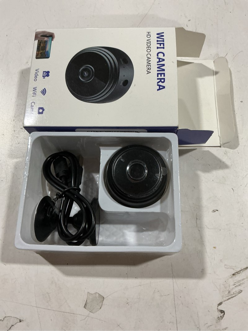 Condition photo showing Good Condition for only 0.9 inch hidden camera with audio/video mini small spy cameras home indoor use night vision baby motion detection monitor wireless outdoor nanny espias ocultas wifi secret security ultra mini