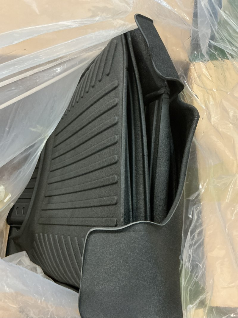 Condition photo showing Good Condition for floor mats for ford f150/f-150 2015-2025 2026 supercrew cab (includes 22-24 lightning models) all weather protection tpe rubber floor liners accessories, odorless anti-slip, 1st & 2nd row, black