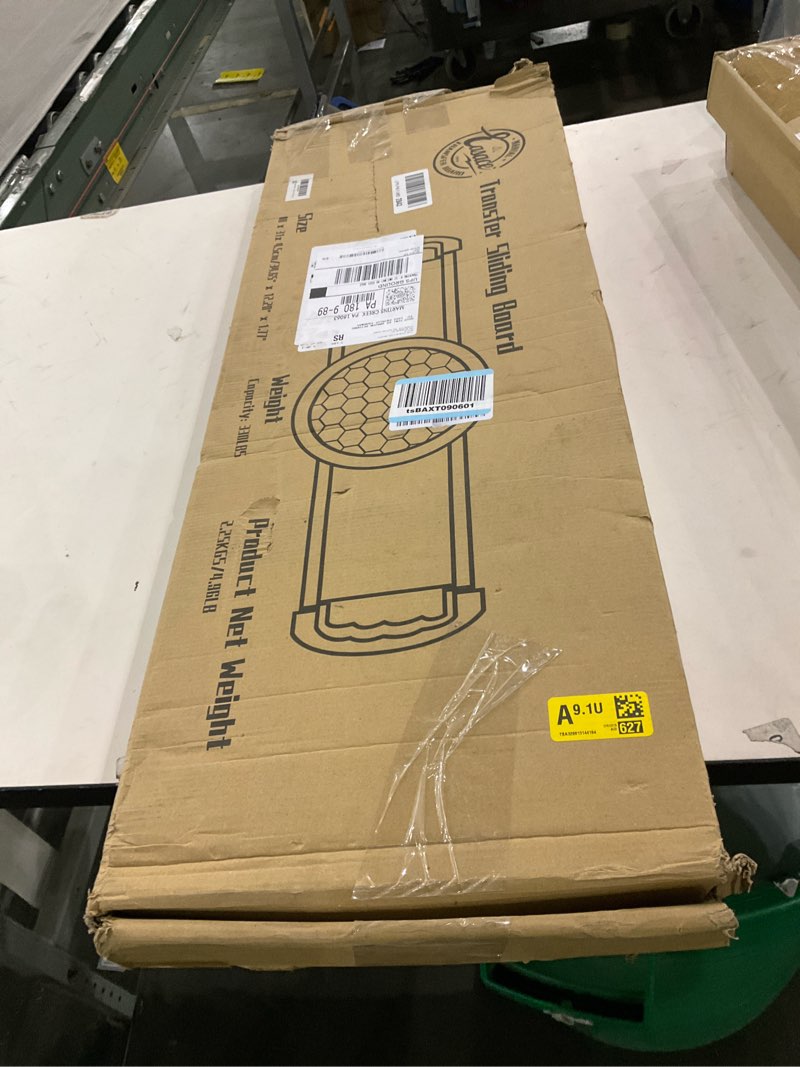 Condition photo showing As Is for EASACE Transfer Board 35"*12"- Patient Slide Assist Device, Slide Board, Sliding Board to Wheelchair Transfer,Transfer Disc for Elderly, Easy Transfer from Wheelchair to Bed, Toilet, Tub, Car.