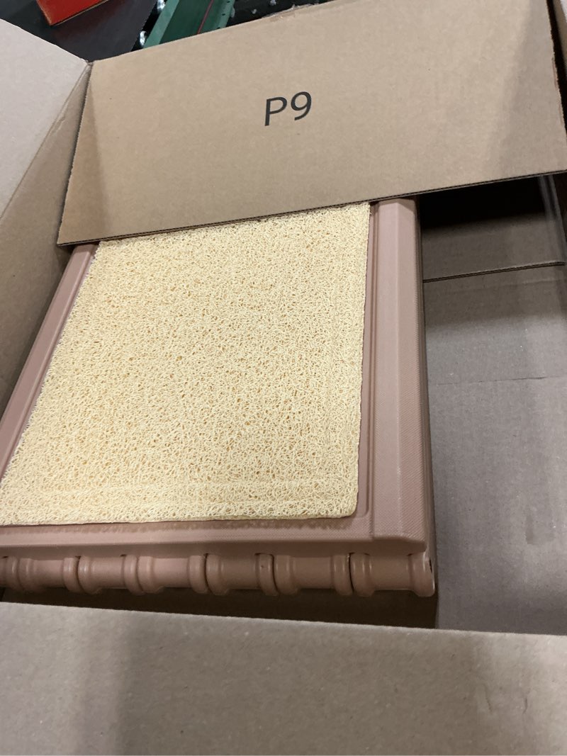 Condition photo showing Good Condition for pet gear supertrax ramps for dogs and cats, maximum traction surface, portable/easy-fold (no tools required), built in handle for travel, 5 models, 42" l x 16" w, supports 150 lbs, sand