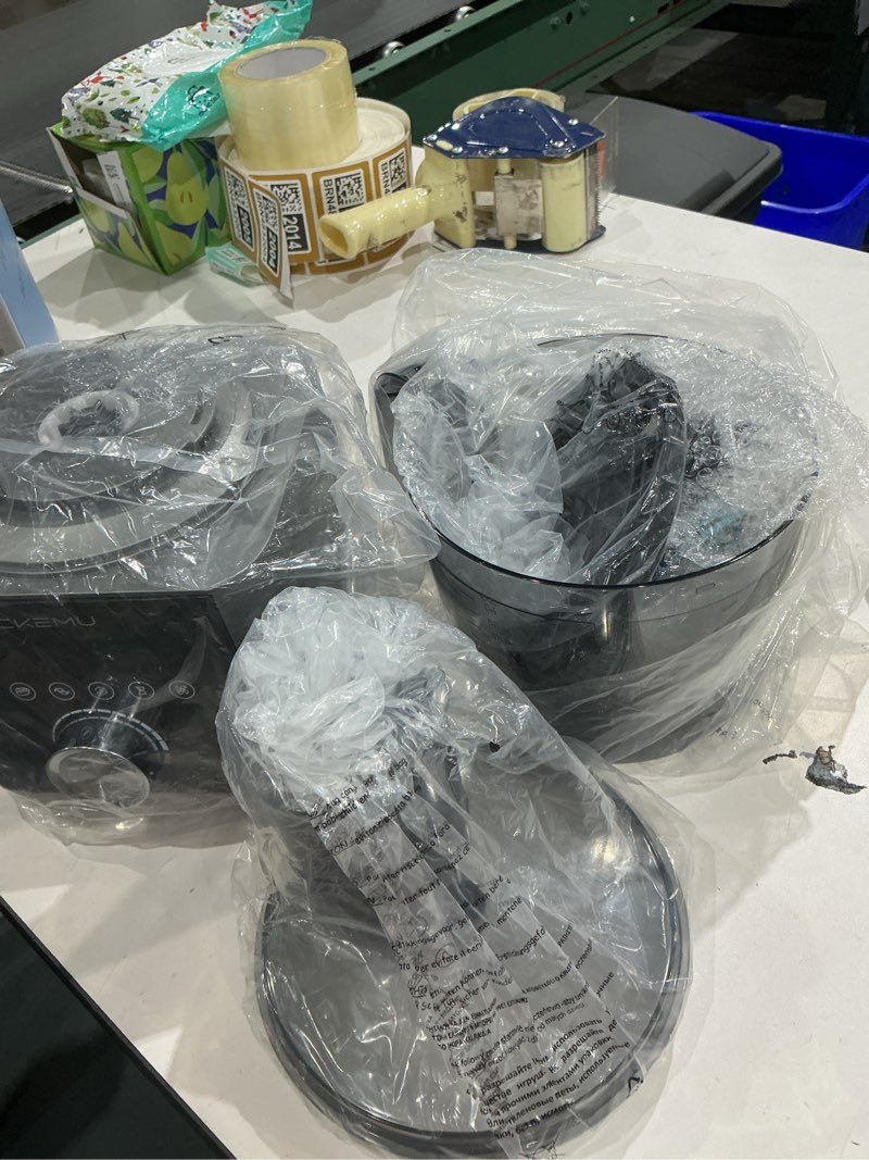 Condition photo showing Good Condition for smart food processor and vegetable chopper, 12 cup bowl, 6 functions for chopping, slicing, french fries, purees & dough, food chute & pusher, silver