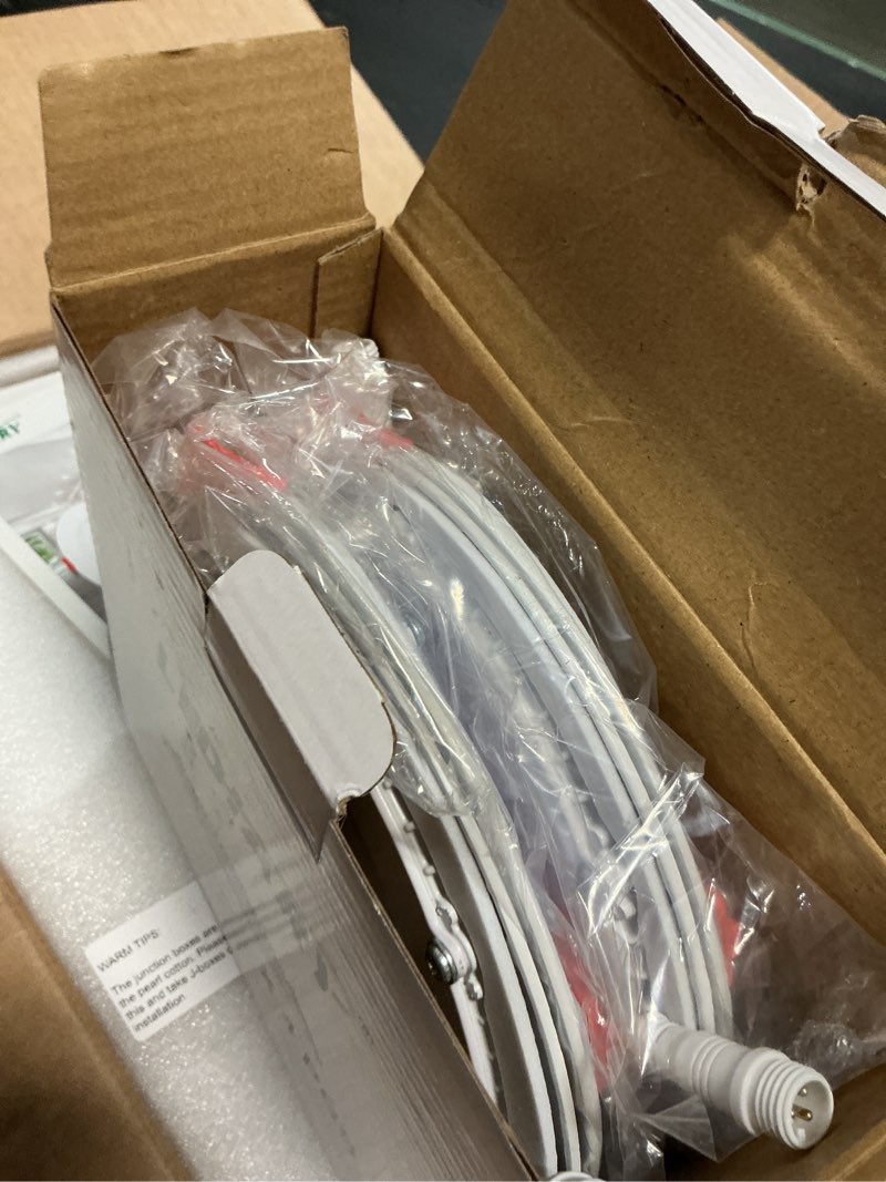 Condition photo showing Good Condition for lediary 24 pack 6cct led recessed lighting 6 inch, 2500k-5000k selectable recessed light fixtures, 1100lm high brightness, 12w eqv 110w, dimmable can lights with junction box - ic rated, etl 2500k/2700k/3000k/3500k/4000k/5000k-6 cct white 6 inch