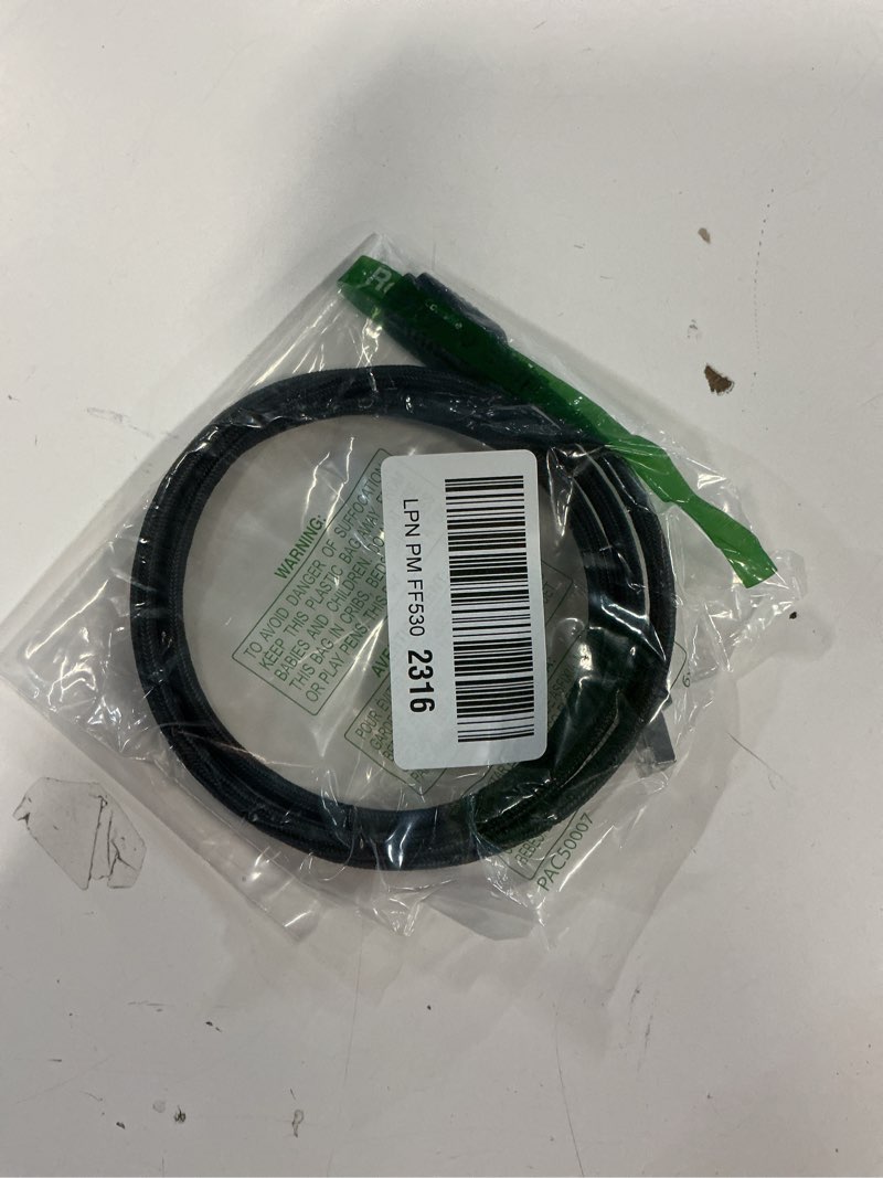 Condition photo showing New/Like New for USB C to Ethernet Cable 4 FT, USB Type C to RJ45 Nylon Braided Cord, Gigabit Directly Connected, USB-C to Network Internet Adapter, Compatible with MacBook Pro, iPad Pro, Smartphone, Laptop, PC USB-C to RJ45 4 FT