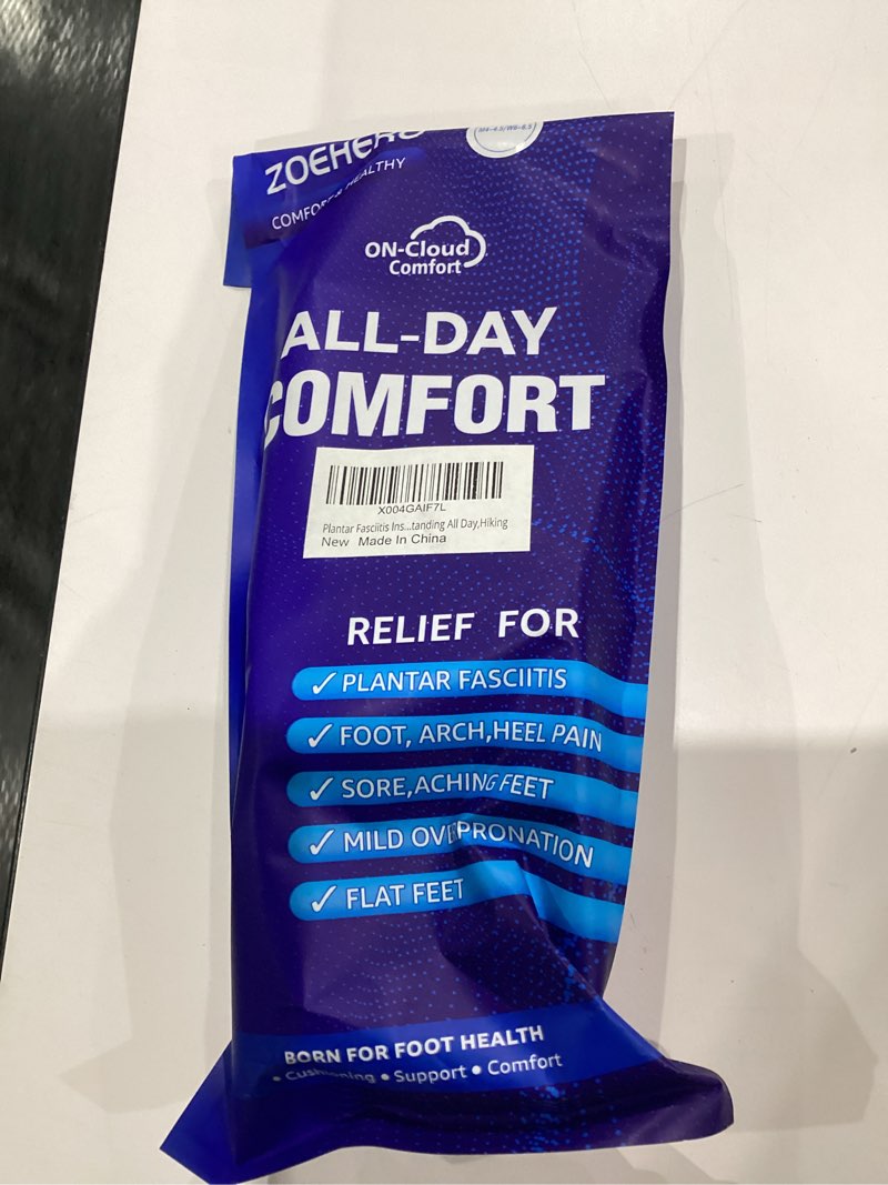 Arch Support Inserts for Men & Women - Plantar Fasciitis Relief Orthotic Insoles for Flat Feet | Uni