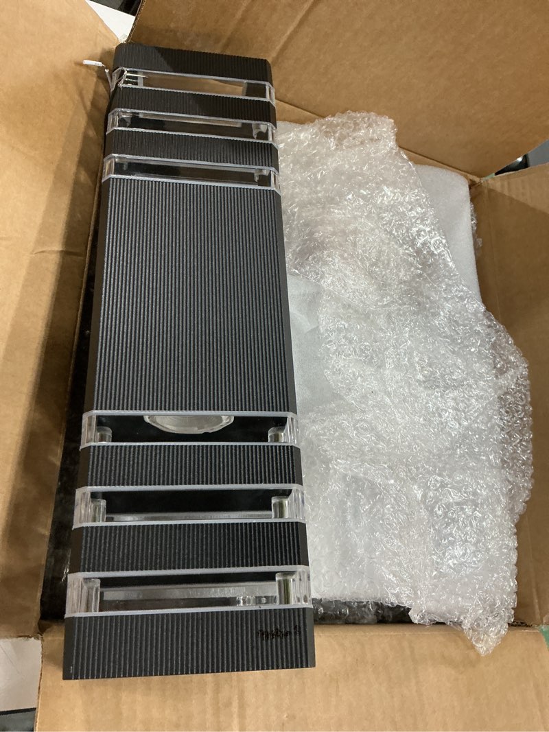 Condition photo showing Good Condition for 6Pack 15inch LED Square Up & Down Wall Lights,14W Outdoor Wall Light 4000K Day White Aluminum Body Waterproof IP65 LED Exterior Light Fixtures Wall Mount for House Patio Garage Garden.