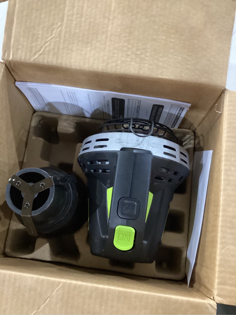 Condition photo showing As Is for Golf Cart 4,000 BTU Radiant Propane Heater