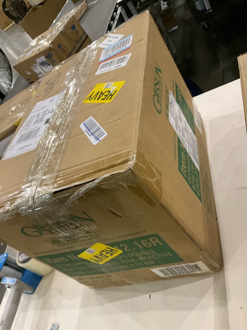 Gibson Elite Dreamweaver Double Bowl Terracotta Reactive Dinnerware Set - Grey, Service for 4 (16pcs